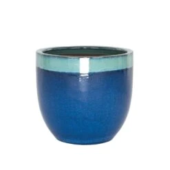 Woodlodge 26cm Sapphire Two Tone Egg Pot