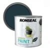 Ronseal 2.5 Litre Blackbird Garden Paint -Plantern Pot Sales 5010214874309