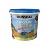 Ronseal 5 Litre Slate Grey Fence Life Plus Paint -Plantern Pot Sales 5010214876297 ca406419 bfad 4d30 b346 5e8518d23268