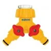 Hozelock Dual Tap Connector -Plantern Pot Sales 5010646057042 195fc67f 5de7 46d7 b035 3bef6fb4e9f3