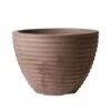Stewarts 50cm Dark Brown Low Honey Garden Pot Planter -Plantern Pot Sales 5011431098479