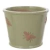 Woodlodge 25cm Glazed Green Bee Pot -Plantern Pot Sales 5021346434644