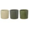 Woodlodge 25cm Conical Glazed Pot (Choice Of 3) -Plantern Pot Sales 5021346471007