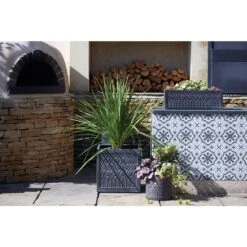 Woodlodge 38cm Grey Bee Planter 7 Woodlodge 38cm Grey Bee Planter -Plantern Pot Sales 5021346478372 3