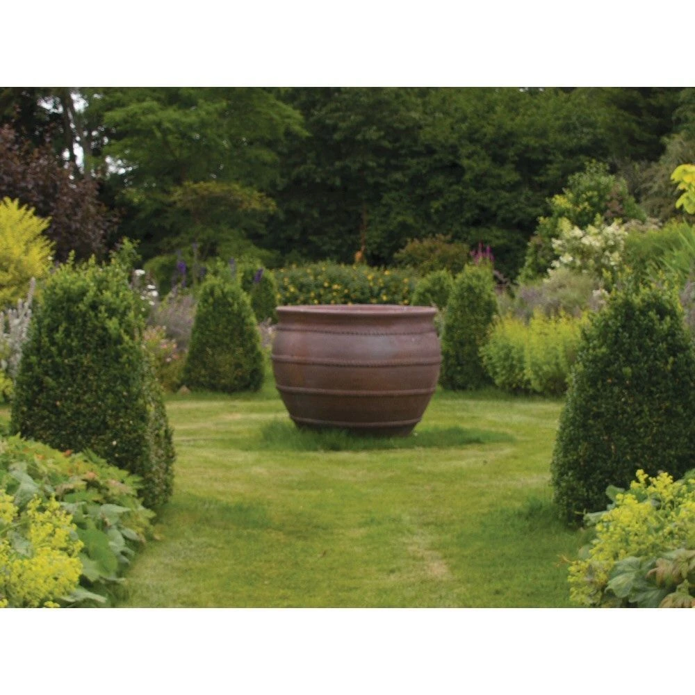 Woodlodge 70cm Kilburn Natural Clay Glazed Pot 4 Woodlodge 70cm Kilburn Natural Clay Glazed Pot - Image 2