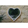 Woodlodge 52cm Wooden Solar Heart Mirror 2 Woodlodge 52cm Wooden Solar Heart Mirror -Plantern Pot Sales 5021346491944