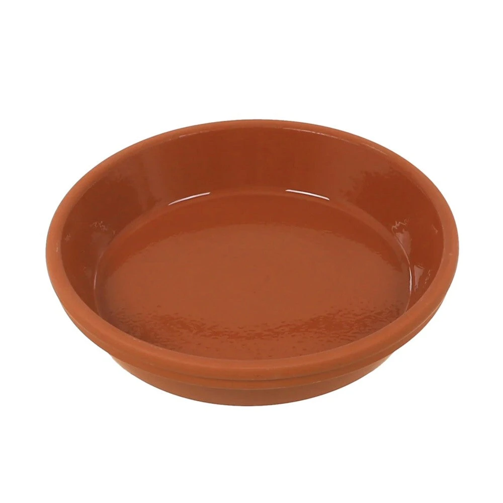 Woodlodge 29cm Glazed Terracotta Saucer 2 Woodlodge 29cm Glazed Terracotta Saucer