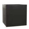 Woodlodge 42cm Black Polylite Cube Planter -Plantern Pot Sales 5021346503951