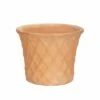 APTA 40cm Terracotta Lattice Cone Planter -Plantern Pot Sales 5022413588826