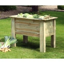 Zest 4 Leisure 1m Deep Root Wooden Planter -Plantern Pot Sales 5027003000184 2