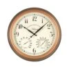 Outside In 15" Astbury Wall Clock, Thermometer & Hygrometer 1 Outside In 15" Astbury Wall Clock, Thermometer & Hygrometer -Plantern Pot Sales 5050642006217