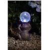 Smart Solar 41cm Gazing Frog Colour Changing Light -Plantern Pot Sales 5050642007689