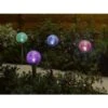 Smart Solar 35cm Crackle Globe Colour Changing Stake Lights (5 Pack) -Plantern Pot Sales 5050642008471 17f886eb dbbe 4a95 85ae 928a5eba4cde