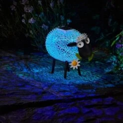 Smart Solar 26cm Dolly Sheep Silhouette -Plantern Pot Sales 5050642012089 3