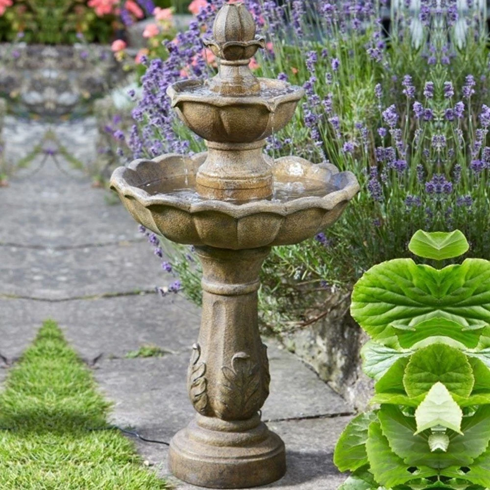 Smart Solar 98cm 3-Tier Kingsbury Solar Water Feature 4 Smart Solar 98cm 3-Tier Kingsbury Solar Water Feature - Image 2