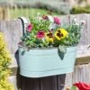 Smart Garden 30cm (12") Sage Fence & Balcony Hanging Planter -Plantern Pot Sales 5050642049757