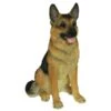 Vivid Arts 55cm Sitting Alsatian Dog - XRL-GSHE-A -Plantern Pot Sales 5055195022479