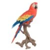 Vivid Arts 68cm Red Macaw Perched - XRL-MCW5-A -Plantern Pot Sales 5055195025531