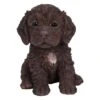 Vivid Arts 16cm Chocolate Cockapoo Puppy - PP-CKP7-F -Plantern Pot Sales 5055195037459