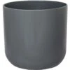 Ivyline 26cm Charcoal Lisbon Planter -Plantern Pot Sales 5055352842285