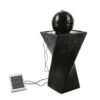Bermuda 82.5cm Burghley Solar Powered Water Feature -Plantern Pot Sales 5060512212587