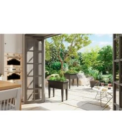 Artevasi 80cm Anthracite Venezia Grow Box Planter -Plantern Pot Sales 5600442825183 3