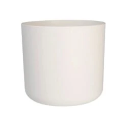Elho 25cm White B.For Soft Round Pot