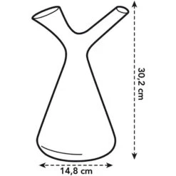 Elho 1.7 Litre Warm Grey Plunge Watering Can 7 Elho 1.7 Litre Warm Grey Plunge Watering Can -Plantern Pot Sales 8711904302726 3