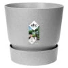Elho 25cm Living Concrete Greenville Round Planter -Plantern Pot Sales 8711904345716 848522f6 570f 4556 aeca 8f5ed49f3c50