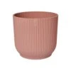 Elho 22cm Delicate Pink Vibes Fold Round Pot -Plantern Pot Sales 8711904481216