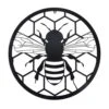 Fallen Fruits 60cm Round Bee Metal Wall Art -Plantern Pot Sales 8714982194092