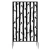 Fallen Fruits 186cm Black Birds Metal Privacy Screen -Plantern Pot Sales 8714982196553 ffefa5eb 0874 478b 92e5 52a31de3e815