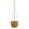 Edelman 13.5cm Ochre Resa Hanging Houseplant Pot -Plantern Pot Sales 8718861769548