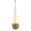 Edelman 16.5cm Ochre Resa Hanging Houseplant Pot -Plantern Pot Sales 8718861769555