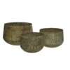 Decoris 26cm Zinc Dessert Pattern Planter 2 Decoris 26cm Zinc Dessert Pattern Planter -Plantern Pot Sales 8719152503131